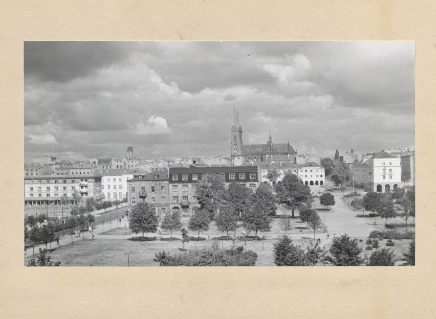 Powojenna panorama Starego Miasta, Wojewódzka Biblioteka Publiczna im. J. Piłsudskiego w Łodzi