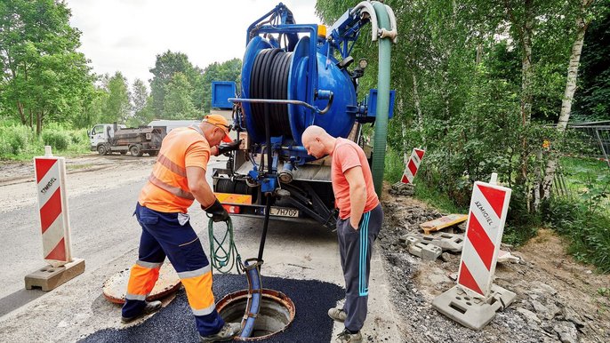 Kosodrzewiny z nowym asfaltem - fot. ŁÓDŹ.PL