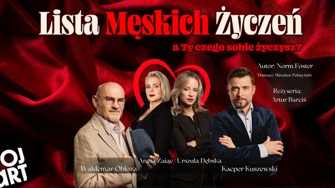  - Spektakl gościnny: „Lista męskich życzeń” w Teatrze Muzycznym