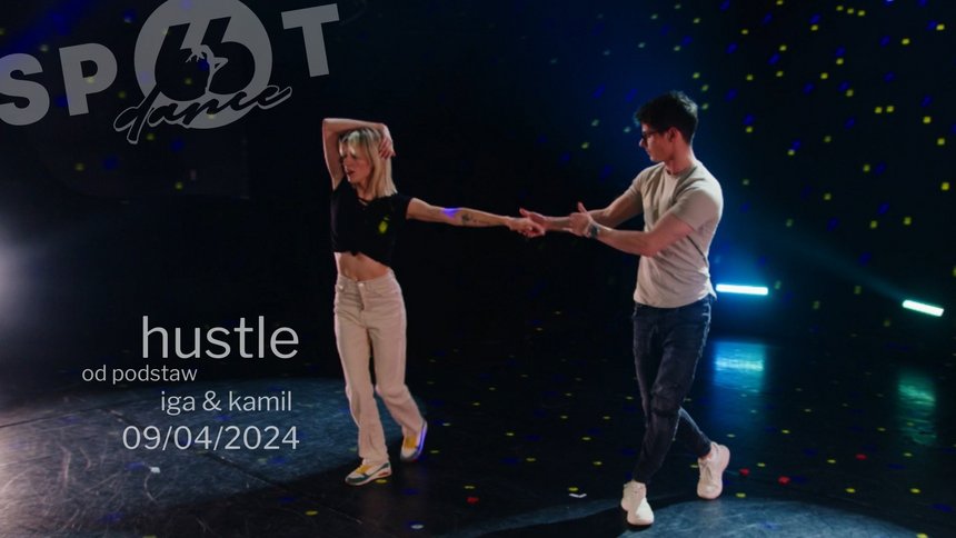 Hustle - kurs tańca w parze od podstaw. 1. lekcja gratis! w Spot66