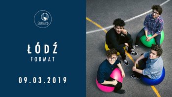 Grafika promująca wydarzenie: Sonbird - koncert w kubokawiarni Format -  fot. mat. Format