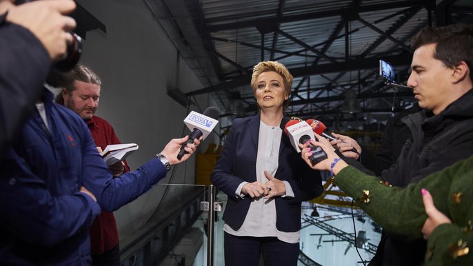 Prezydent Hanna Zdanowska zachęca do zbudowania wielkiej koalicji dla Łodzi - fot. Radosław Jóźwiak / UMŁ