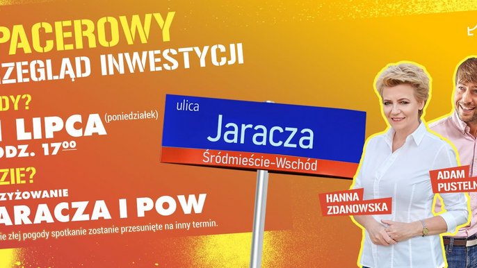 Spacerowy przegląd inwestycji - fot. ŁÓDŹ.PL