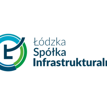 Logotyp Łódzka Spółka Infrastrukturalna.