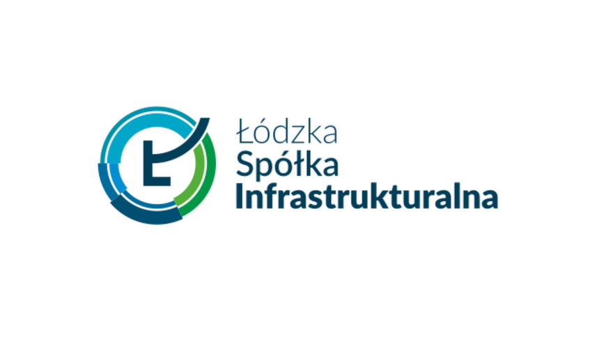 Logotyp Łódzka Spółka Infrastrukturalna.