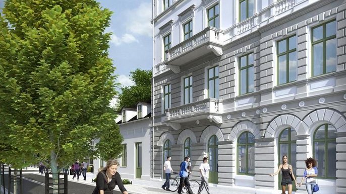 Kamienica przy Pomorskiej 11 - wizualizacja - mat. prasowe