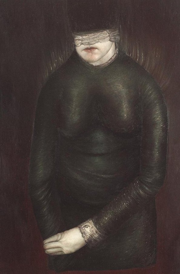 Magdalena Moskwa, Bez tytułu, 2005, olej, płótno, 81,5x55,5 cm , fot. mat. Miejska Galeria sztuki w Łodzi