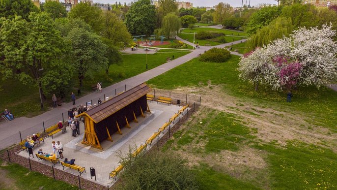 Tężnia w Parku Podolskim - fot. ŁÓDŹ.PL