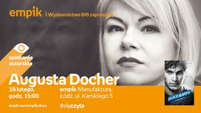 Magdalena Lamparska - spotkanie autorskie w Empiku w Manufakturze - fot. mat. pras. Salon Empik Łódź Manufaktura