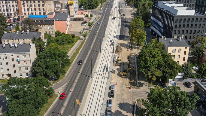 Skrzyżowanie z ul. Milionową znów otwarte - fot. ŁÓDŹ.PL