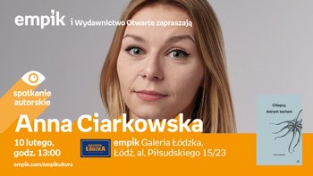 Anna Ciarkowska - spotkanie autorskie w Empiku w Galerii Łódzkiej -  fot. mat. pras. Salon Empik Galeria Łódzka