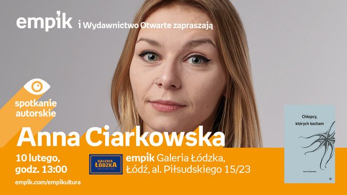 Anna Ciarkowska - spotkanie autorskie w Empiku w Galerii Łódzkiej - fot. mat. pras. Salon Empik Galeria Łódzka