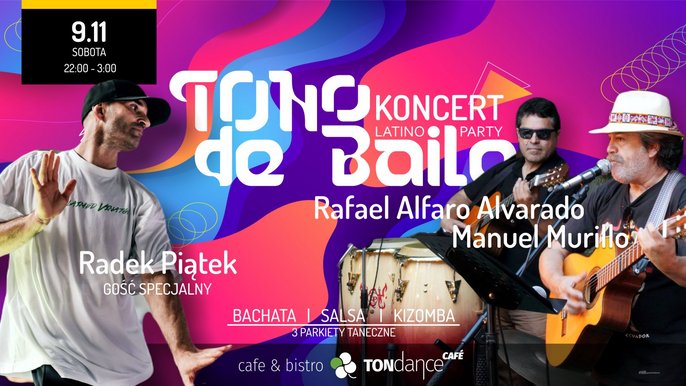  - TONo de Baile - Koncert i impreza taneczna w rytmach Latino - Salsa w TONdance CAFE