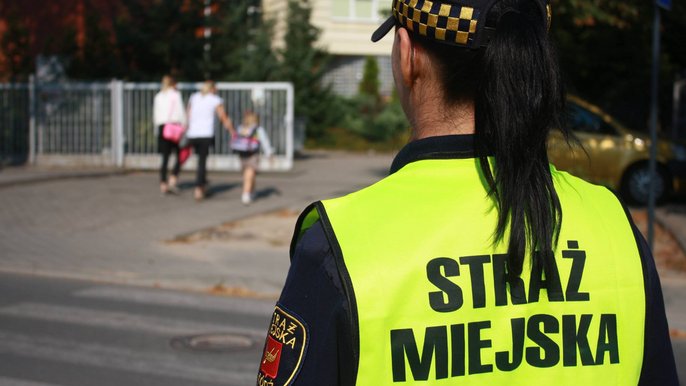 Straż miejska i policja zapewnią bezpieczeństwo w drodze do szkoły - fot. z arch. UMŁ