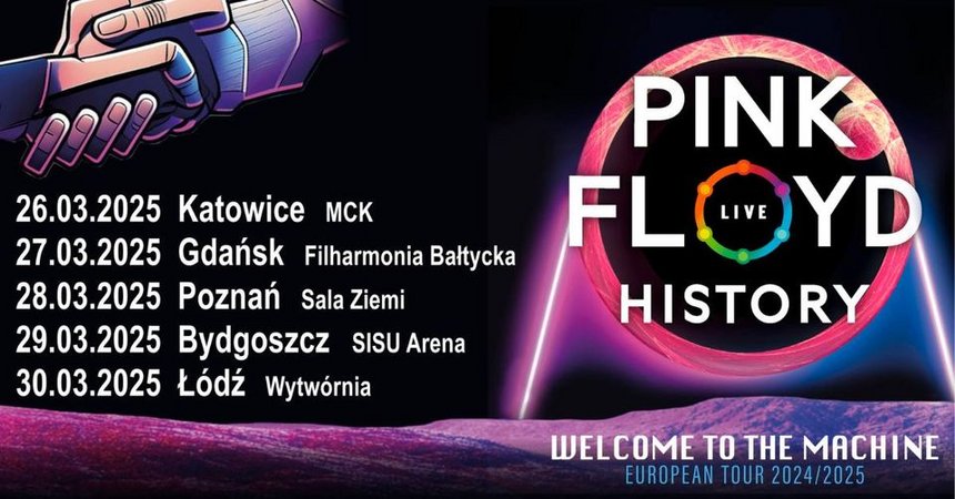 PINK FLOYD HISTORY „Welcome to the Machine Tour 2025” w Klubie Wytwórnia