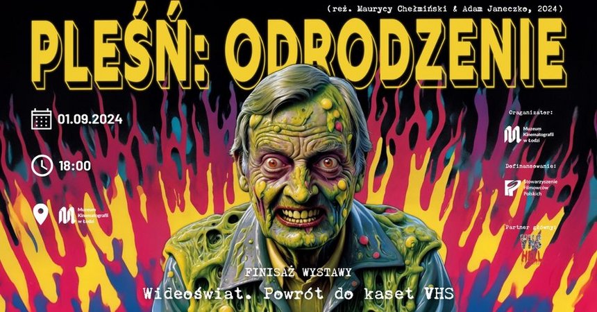 „WIDEOŚWIAT. POWRÓT DO KASET VHS” - finisaż i pokaz filmu „Pleśń: Odrodzenie” (2024) w Muzeum Kinematografii