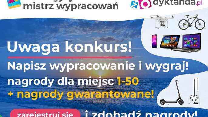 Wakacyjna zabawa słowem 