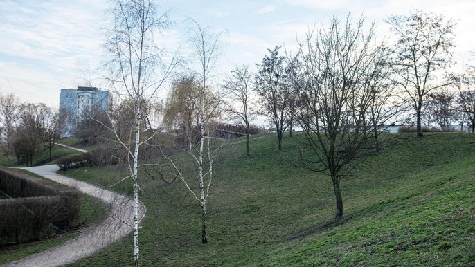 Jednym z projektów jest Wody Park Zabaw, który powstanie w Parku Widzewska Górka, nieopodal wybudowanej, także w ramach Budżetu Obywatelskiego tężni. - fot. Paweł Łacheta