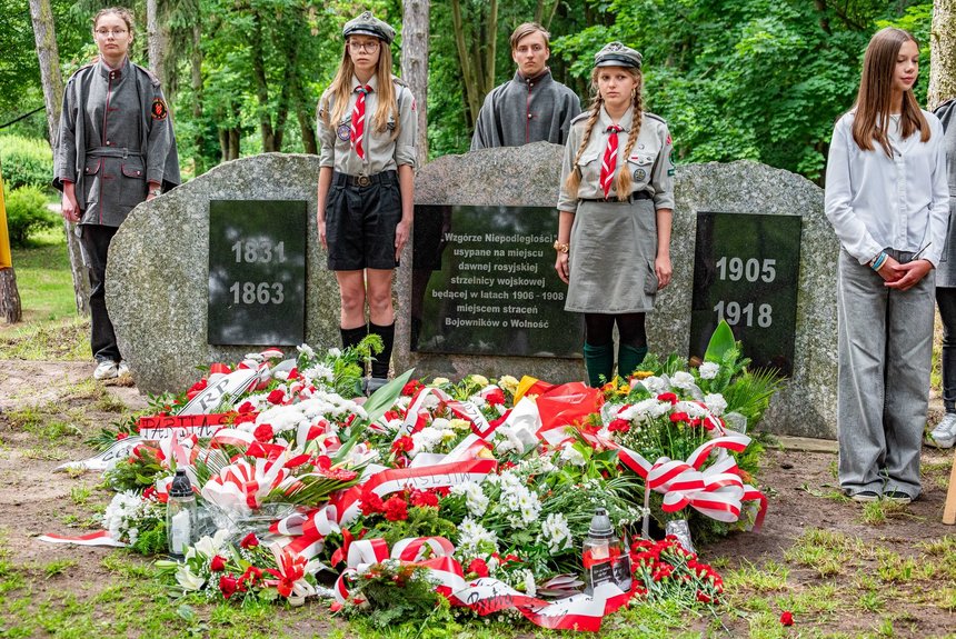 120. rocznica Rewolucji 1905 r. na Wzgórzu Niepodległości w Łodzi. Fot. P. Wacławiak, UMŁ. 