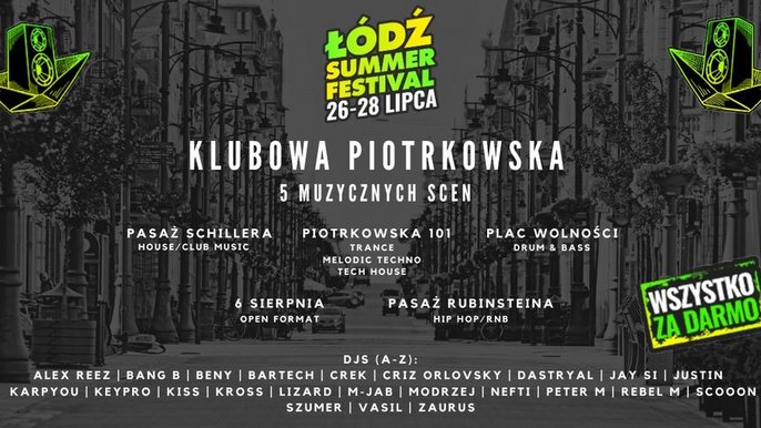  - Klubowa Piotrkowska na Urodziny Łodzi