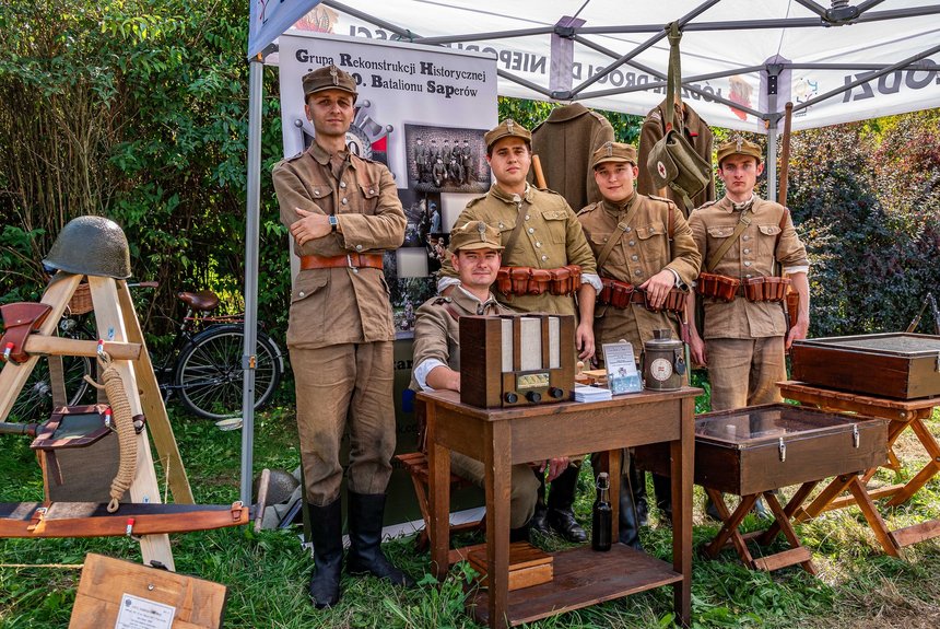 Grupa Rekonstrukcji Historycznej im. 10 Batalionu Saperów. Fot. P. Wacławiak, UMŁ. 