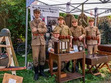 Grupa Rekonstrukcji Historycznej im. 10 Batalionu Saperów. Fot. P. Wacławiak, UMŁ. 