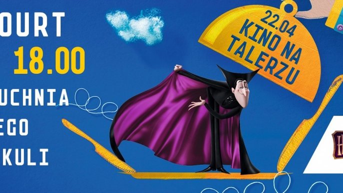 Grafika promująca wydarzenie: a Dracula i Masterchef Junior gotują w Manufakturze - mat. Manufaktura