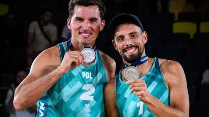  - Bryl i Łosiak ze srebrnymi medalami