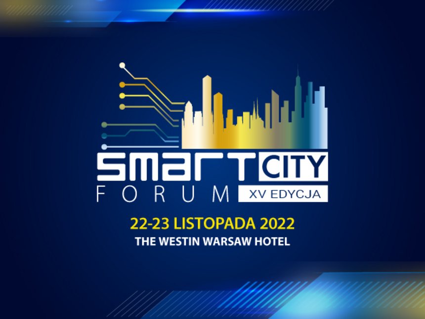XV Smart City Forum - plakat reklamowy 22-23 listopada 2022