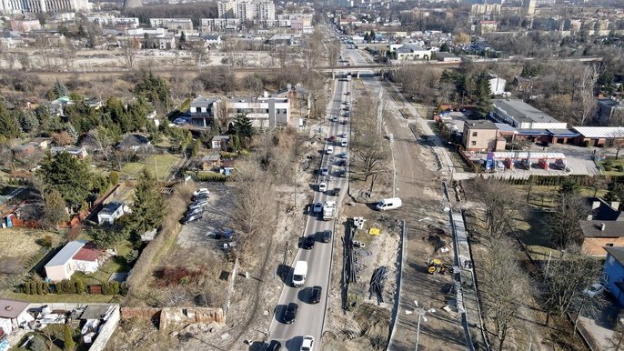 Remont Obywatelskiej - fot. ŁÓDŹ.PL