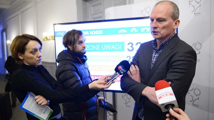 Wiceprezydent Rosicki podkreśla, że większość uwag rozstrzygnięto na korzyść łodzian - fot. Radosław Jóźwiak / UMŁ