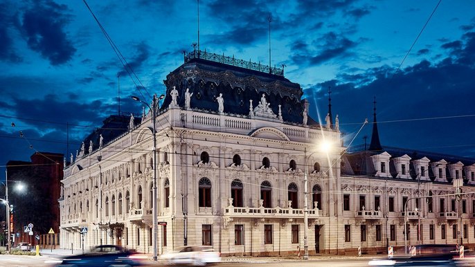 Pałac Izraela Poznańskiego, siedziba Muzeum Miasta Łodzi po remoncie - fot. Sebastian Glapiński