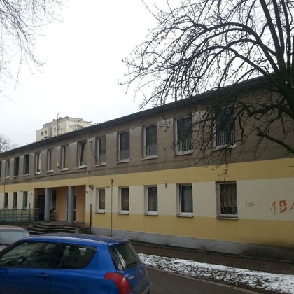 Przedszkole Miejskie nr 114 przy ul. Starosikawskiej 18 w Łodzi przed termomodernizacją 