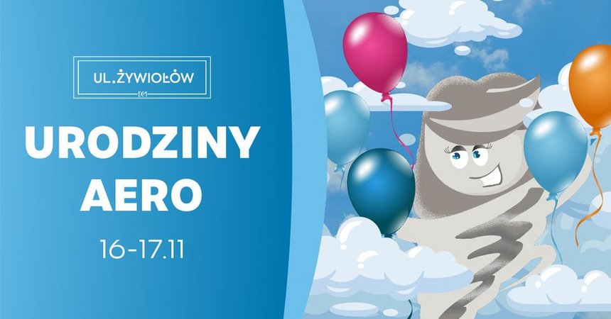 Urodziny AERO na Ulicy Żywiołów w EC1