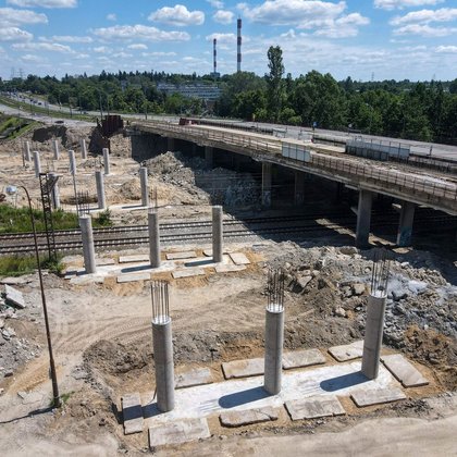 Remont wiaduktów ul. Przybyszewskiego, fot. ŁÓDŹ.PL