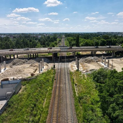 Remont wiaduktów ul. Przybyszewskiego, fot. ŁÓDŹ.PL