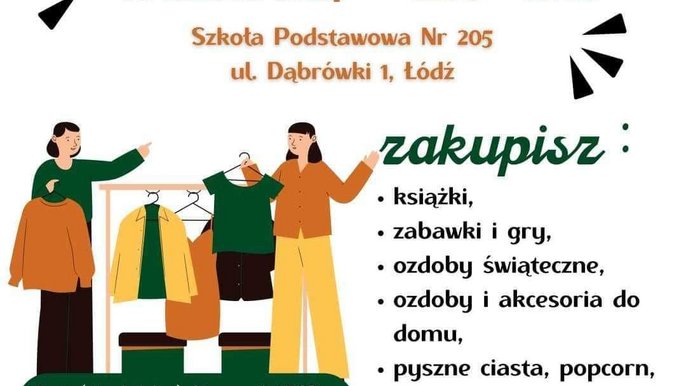  - Kiermasz Charytatywny dla Bruna w SP 205