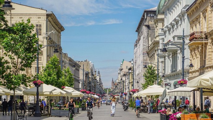 Piotrkowska - fot. ŁÓDŹ.PL