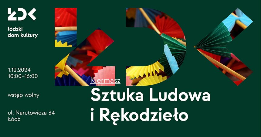 Świąteczny Kiermasz Sztuki Ludowej i Rękodzieła w Łódzkiej Agencji Rozwoju Regionalnego