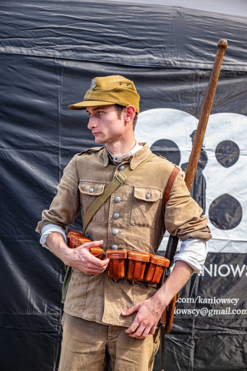Stowarzyszenie Historyczne "Strzelcy Kaniowscy". Fot. P. Wacławiak, UMŁ. 