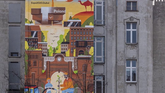 Mural Expo 2020 - fot. Stefan Brajter