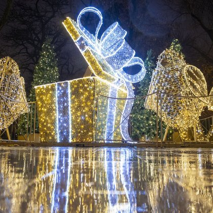 Świąteczna iluminacja na Piotrkowskiej, fot. ŁÓDŹ.PL