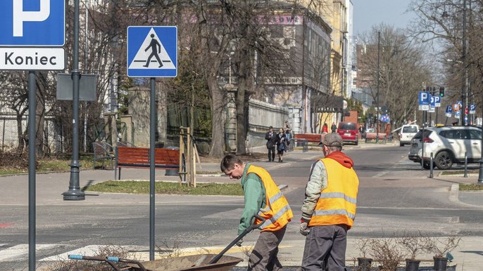 Woonerf na Stefanowskiego - fot. ŁÓDŹ.PL