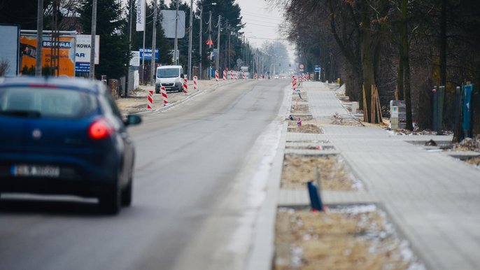 Zakończył się pierwszy etap prac na ulicy Rokicińskiej - fot. Paweł Łacheta / UMŁ