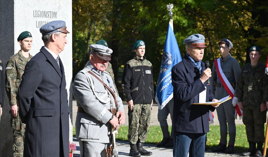 Przemawia dr. Tadeusz Bogalecki. Fot. A. Janecki, UMŁ. 