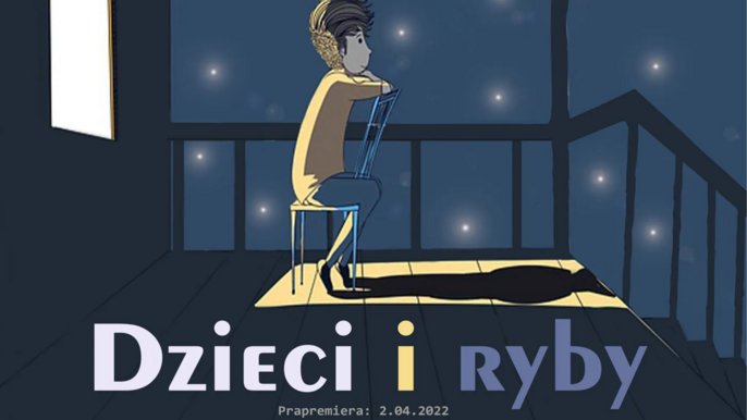  - Plakat do spektaklu "Dzieci i ryby"