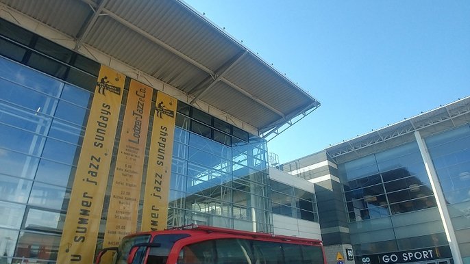 Grafika promująca wydarzenie: Oddaj krew - zrób sobie zdjęcie w Manufakturze - mat. pras. Manufaktura