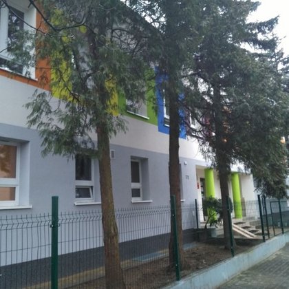 Przedszkole Miejskie nr 110 przy ul. Uniejowskiej 2A w Łodzi po termomodernizacji 