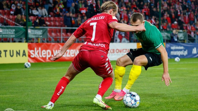 Widzew kontra GKS Jastrzębie - fot. Marcin Bryja