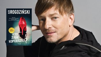 Plakat promujący wydarzenie: Spotkanie autorskie z autorem książki "Kto zabił Kopciuszka?" w Empiku w Manufakturze -  mat. pras. Salon Empik Łódź Manufaktura